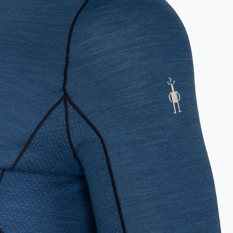 Vyriškas termoaktyvus džemperis Smartwool Merino Sport Crew laguna blue/deep navy 3