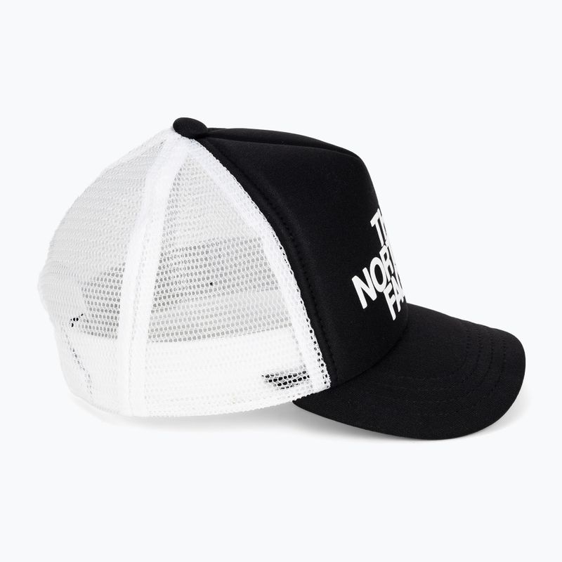 The North Face Kids Foam Trucker beisbolo kepuraitė juoda ir balta NF0A7WHIJK31 2
