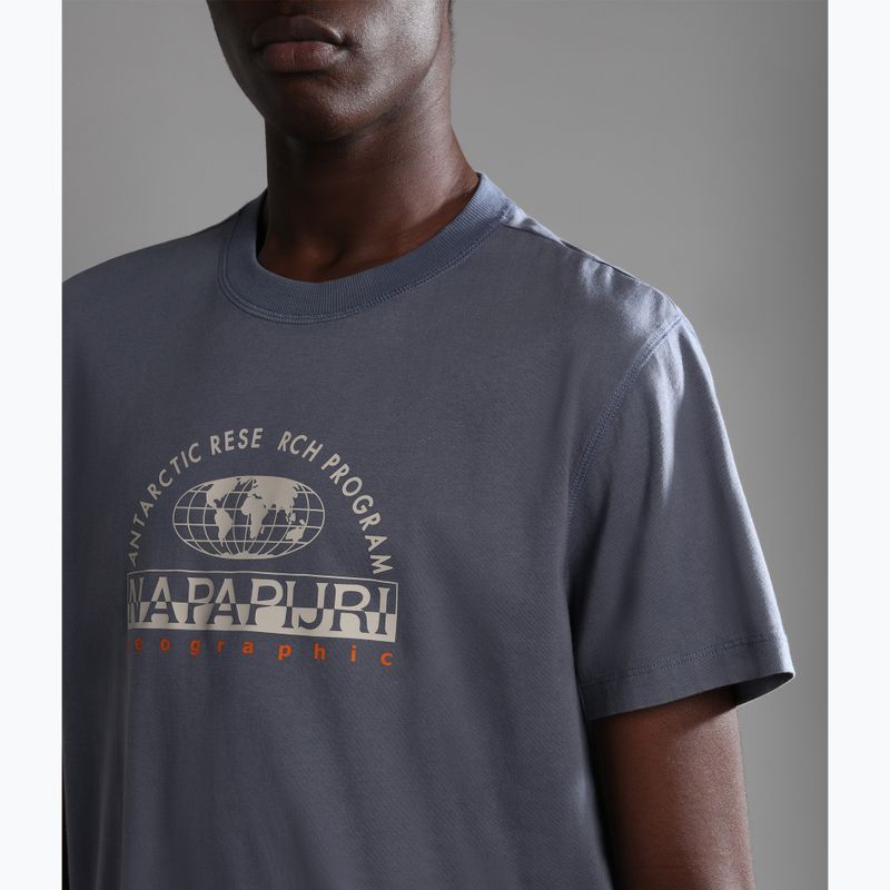 Vyriški marškinėliai Napapijri NP0A4H2H azul 4