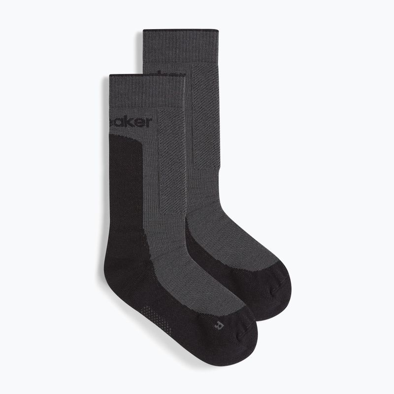 Moteriškos kojinės icebreaker Merino Hike+ Medium Crew obsidian/black 2