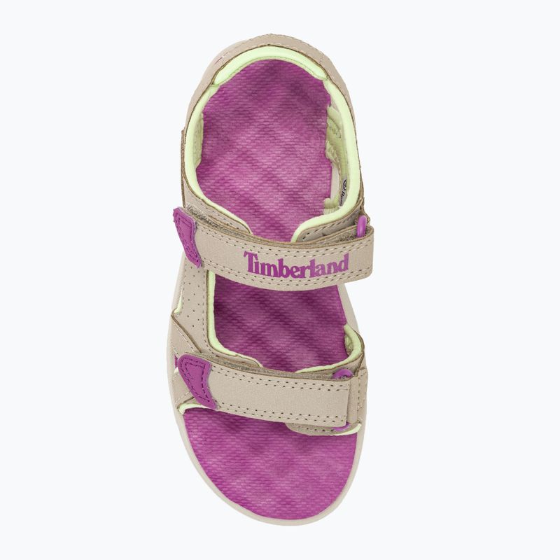 Vaikiški sandalai Timberland Perkins Row 2 Strap pure cashmere 5