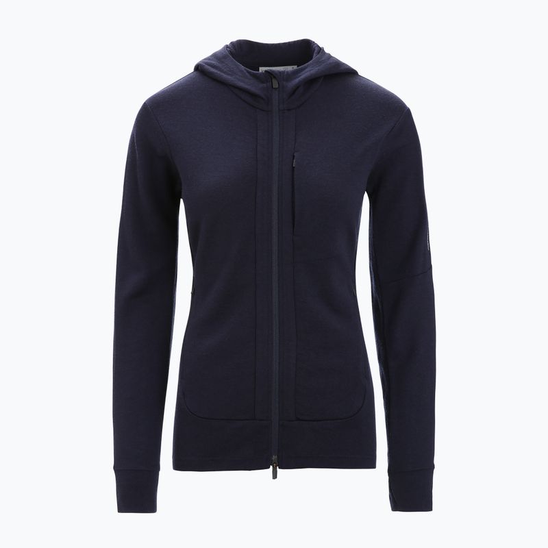 Icebreaker moteriška trekingo striukė Quantum III Zip Hood midnight navy 6