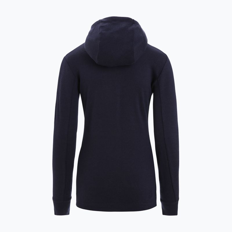 Icebreaker moteriška trekingo striukė Quantum III Zip Hood midnight navy 7