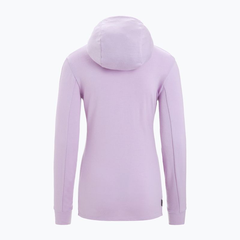 Icebreaker moteriška trekingo striukė Quantum III Zip Hood purple gaze 9