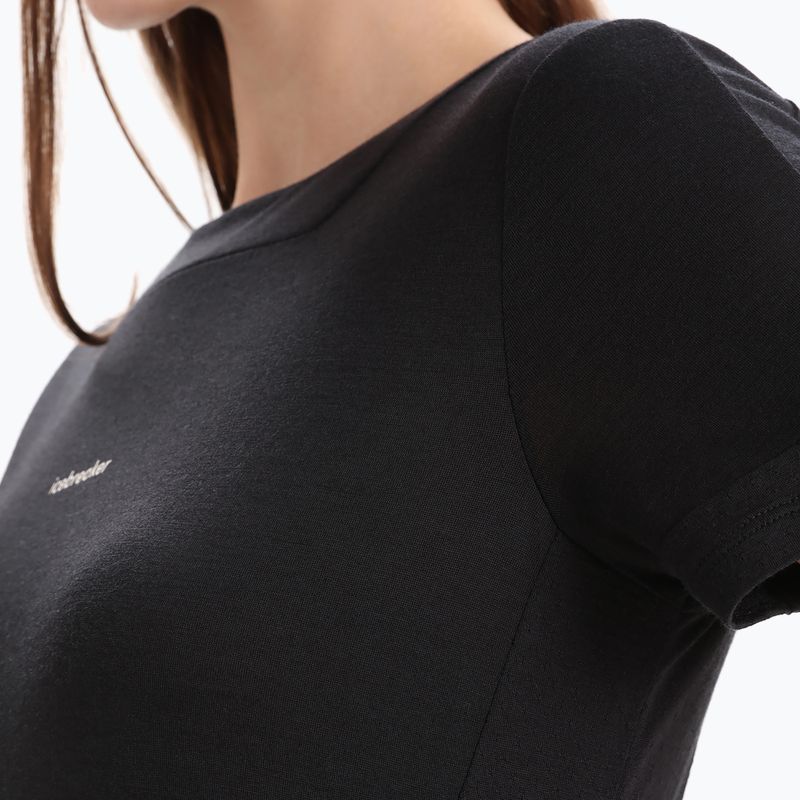 Icebreaker moteriški trekingo marškinėliai Zoneknit black 6