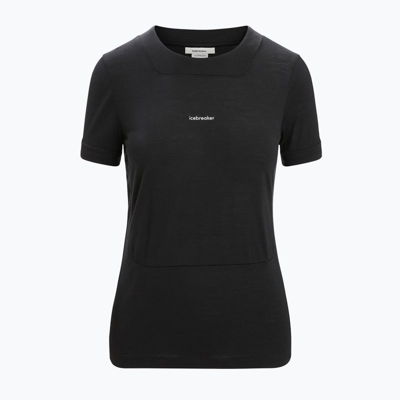 Icebreaker moteriški trekingo marškinėliai Zoneknit black 7