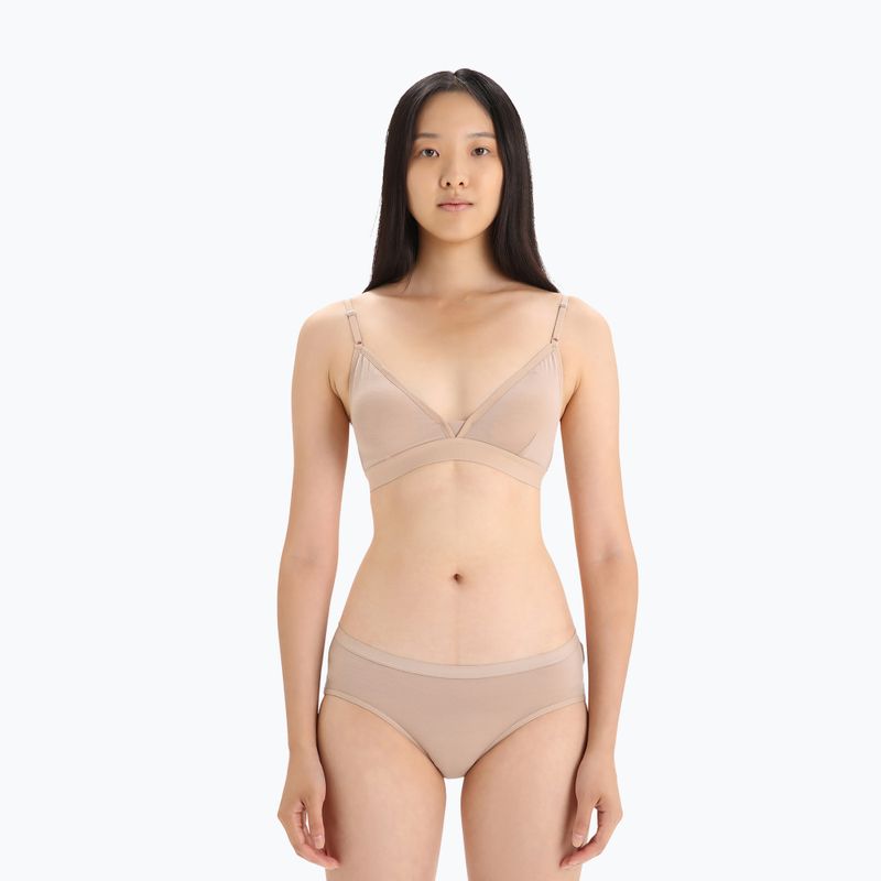 Termoaktyvi liemenėlė icebreaker Merino 150 Siren Bra Inserts praline 3