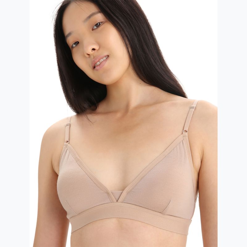 Termoaktyvi liemenėlė icebreaker Merino 150 Siren Bra Inserts praline 6