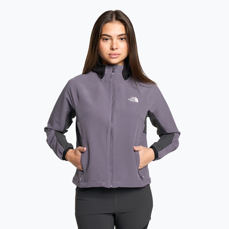 Moteriškos softshello striukės The North Face AO Softshell Hoodie purple NF0A7ZE9IJU1