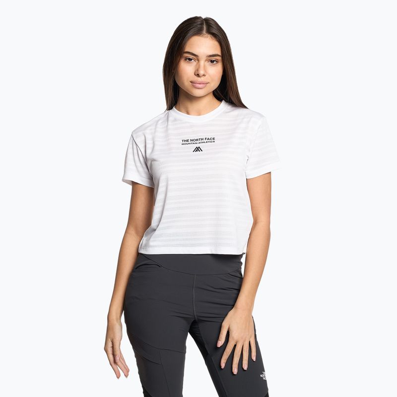 Moteriški trekingo marškinėliai The North Face MA SS white NF0A825A