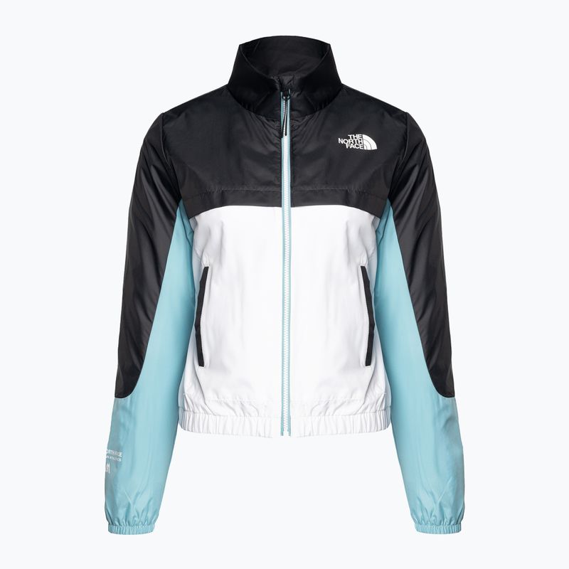 Moteriška vėjo striukė The North Face MA Wind Full Zip white-grey-blue NF0A825DIKF1