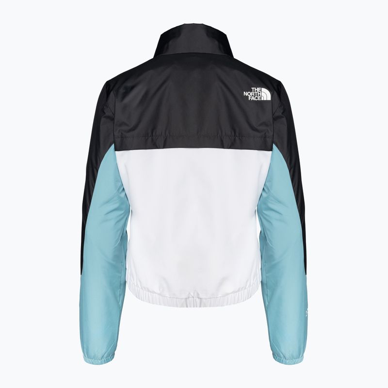 Moteriška vėjo striukė The North Face MA Wind Full Zip white-grey-blue NF0A825DIKF1 2