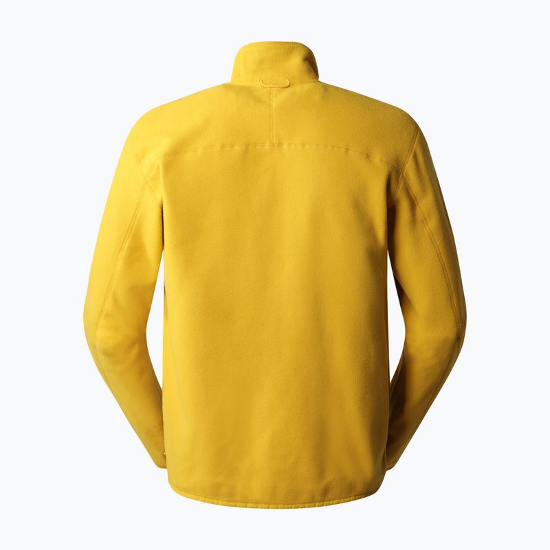 Vyriški vilnoniai džemperiai The North Face 100 Glacier FZ yellow NF0A5IHQH9D1 2