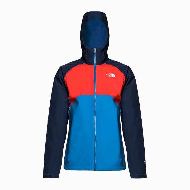 Vyriška striukė nuo lietaus The North Face Stratos tamsiai mėlyna ir raudona NF00CMH9IM51 7