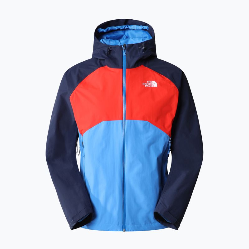 Vyriška striukė nuo lietaus The North Face Stratos tamsiai mėlyna ir raudona NF00CMH9IM51 6