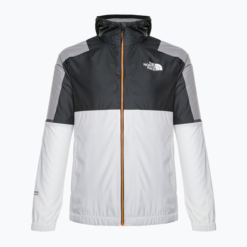 Vyriška vėjo striukė The North Face MA Wind Full Zip balta, juoda ir pilka NF0A823XIKB1