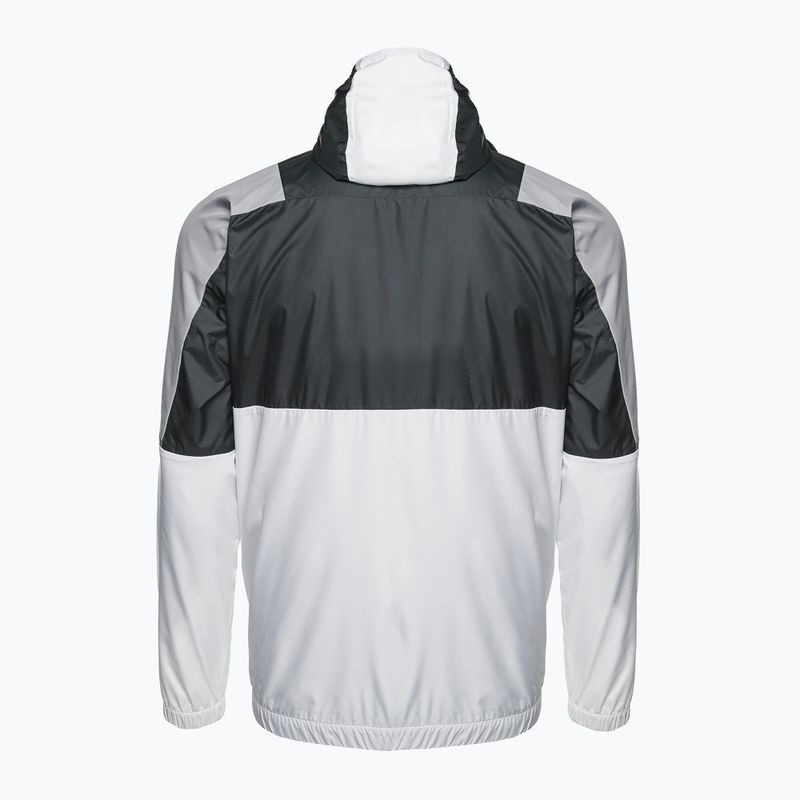 Vyriška vėjo striukė The North Face MA Wind Full Zip balta, juoda ir pilka NF0A823XIKB1 2