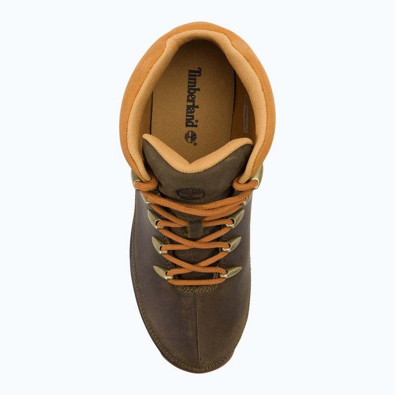 Timberland vyriški Euro Sprint Hiker alyvuogių spalvos pilno grūdo trekkinginiai batai 6
