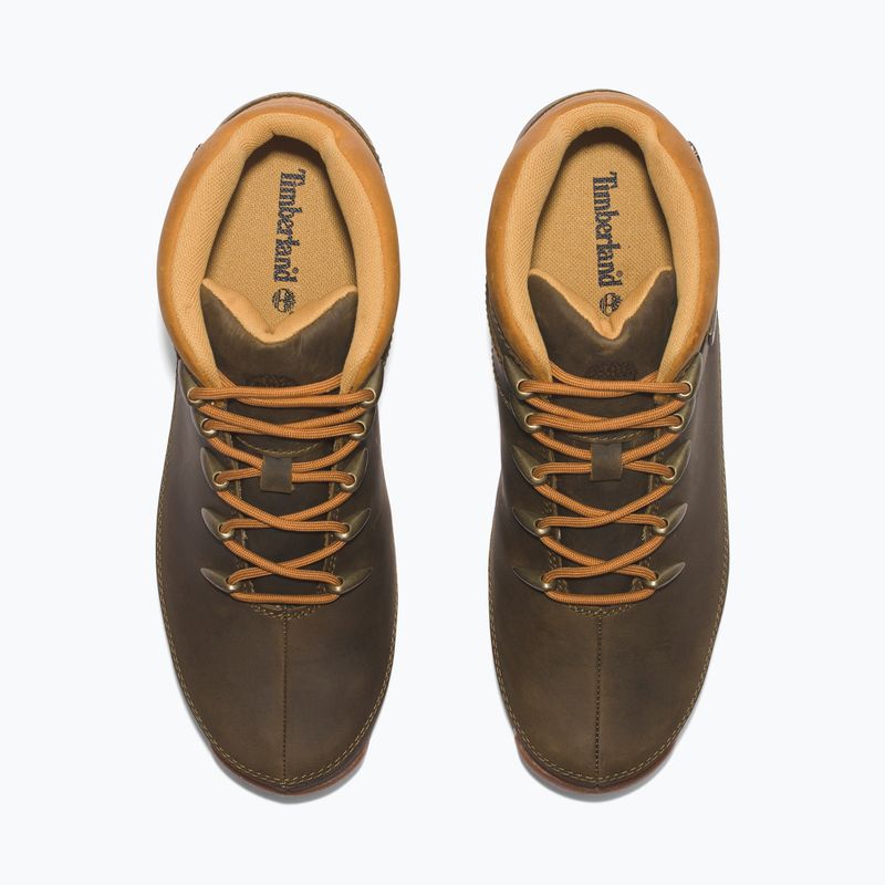 Timberland vyriški Euro Sprint Hiker alyvuogių spalvos pilno grūdo trekkinginiai batai 11