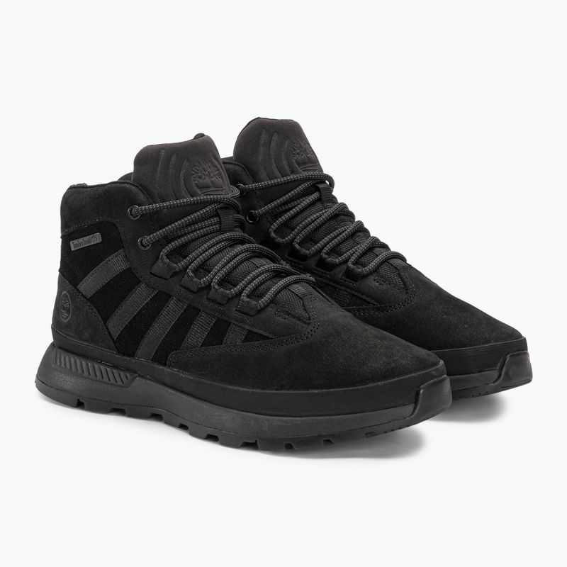 Vyriški Timberland Euro Trekker Mid Leather blackout nubuko batai 4