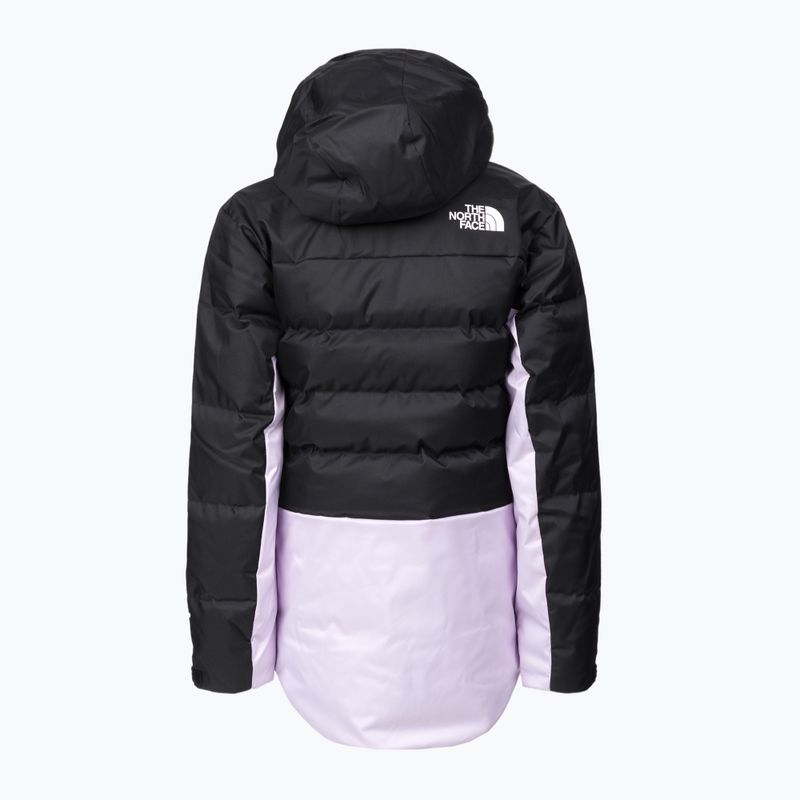 The North Face Pallie Down vaikiška striukė juoda ir violetinė NF0A7UN56S11 2