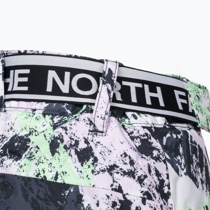 The North Face Freedom Apšiltintos vaikiškos slidinėjimo kelnės juodos ir violetinės spalvos NF0A7WPH99D1 6