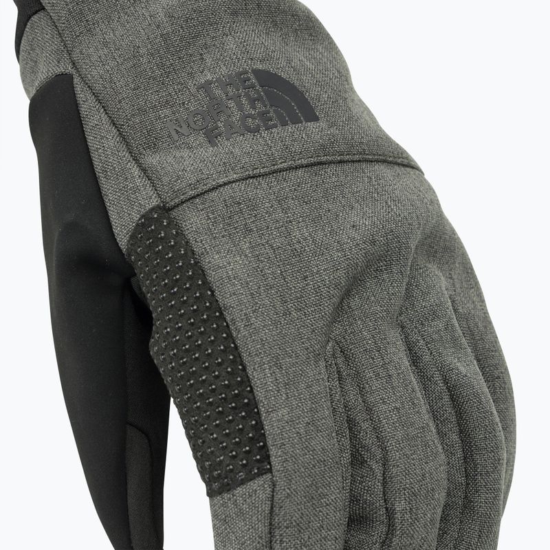 Vyriškos trekingo pirštinės The North Face Apex Etip dark grey heather 4