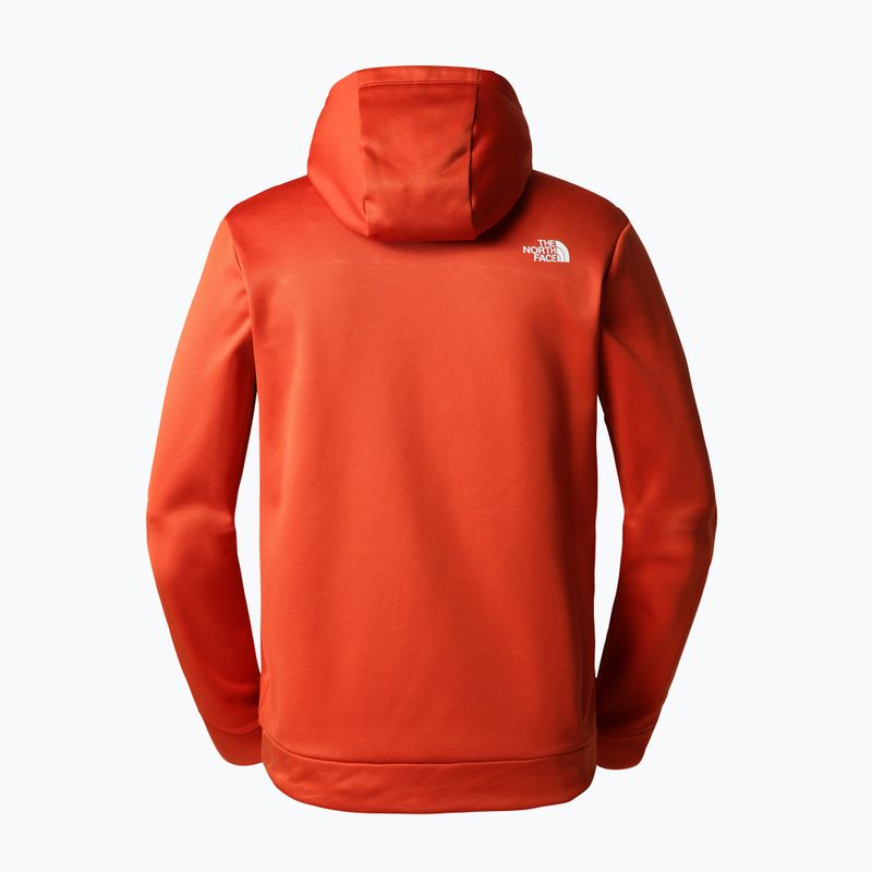 Vyriški džemperiai The North Face Reaxion Fleece P/O Hoodie orange NF0A7ZA8IMW1 6