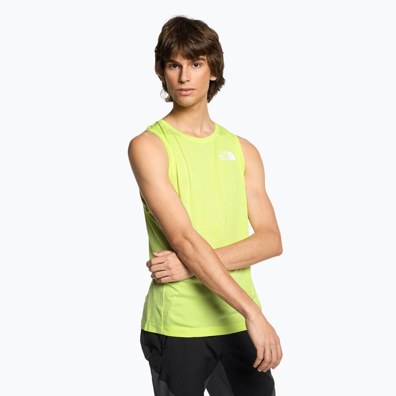 Vyriški trekingo marškinėliai The North Face MA Tank yellow