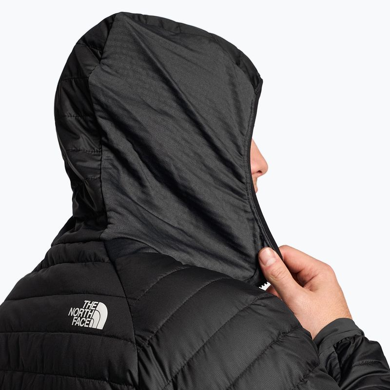 Vyriška The North Face Insulation Hybrid striukė juoda/asfalto pilka 3