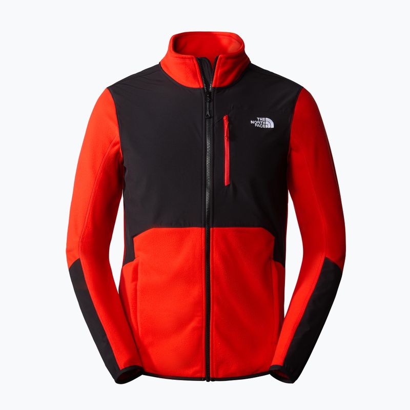 Vyriški džemperiai The North Face Glacier Pro FZ red NF0A5IHSWU51