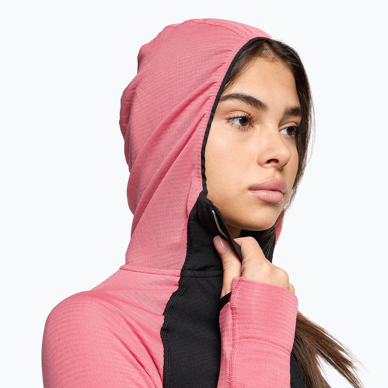 Moteriški vilnoniai džemperiai The North Face Bolt Polartec Hoodie black and pink NF0A825JWV51 4
