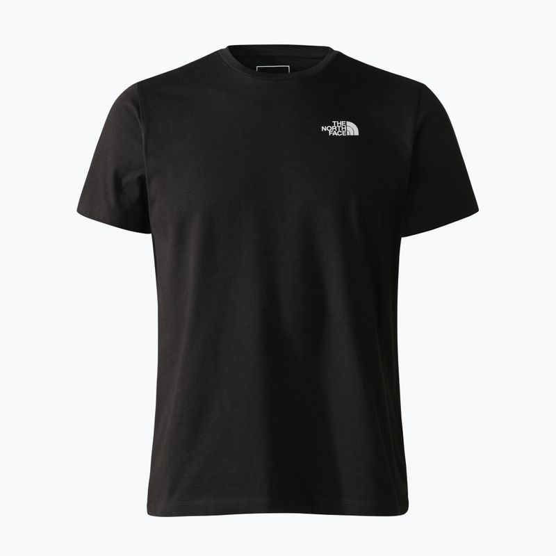 Vyriški trekingo marškinėliai The North Face Foundation Graphic black NF0A55EFUV11