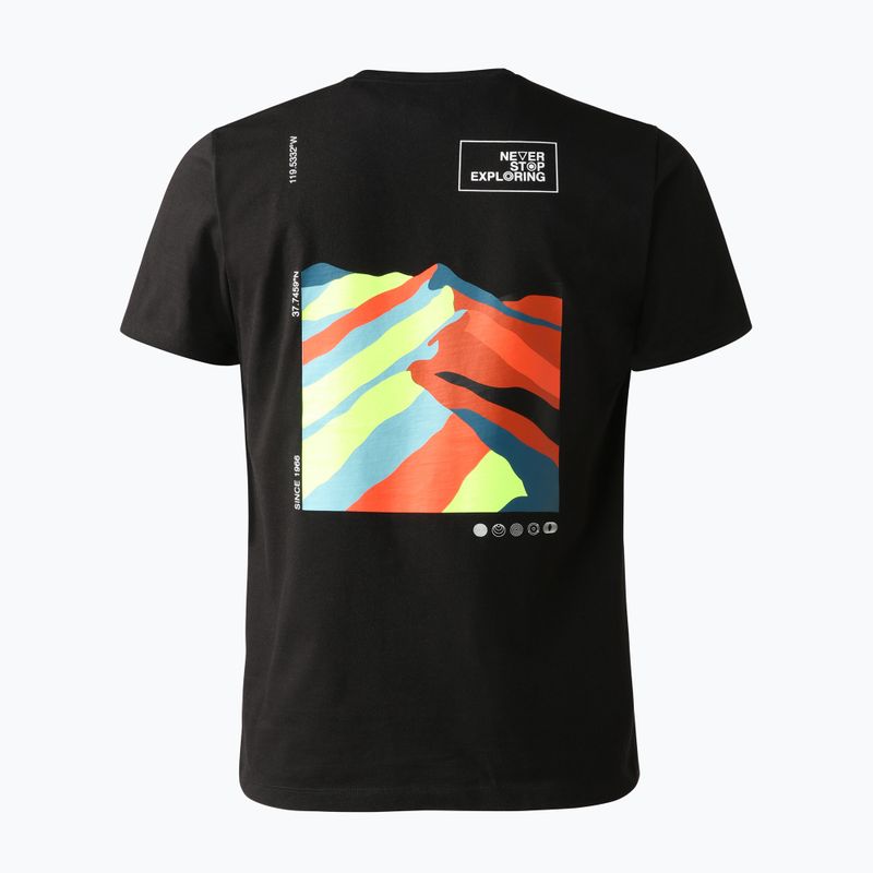 Vyriški trekingo marškinėliai The North Face Foundation Graphic black NF0A55EFUV11 2