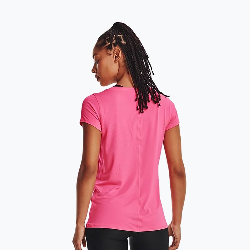 Under Armour UA HG Armour SS moterų treniruočių marškinėliai rožinės spalvos 1328964 4