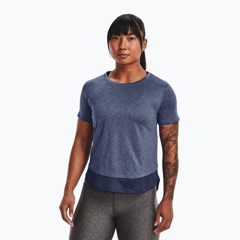 Under Armour moteriški treniruočių marškinėliai UA Tech Vent SS blue 1366129