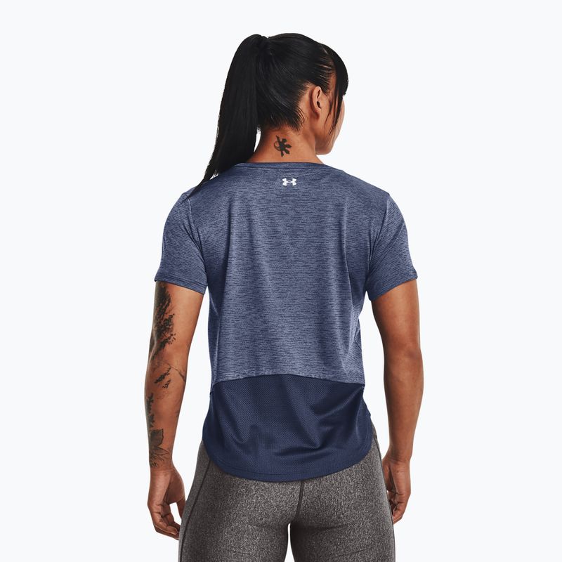 Under Armour moteriški treniruočių marškinėliai UA Tech Vent SS blue 1366129 2