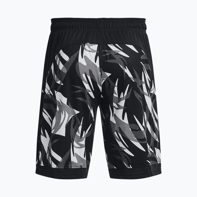Under Armour vyriški krepšinio šortai Baseline 10'' Prnt 002 black/red 1370221-002-LG 2