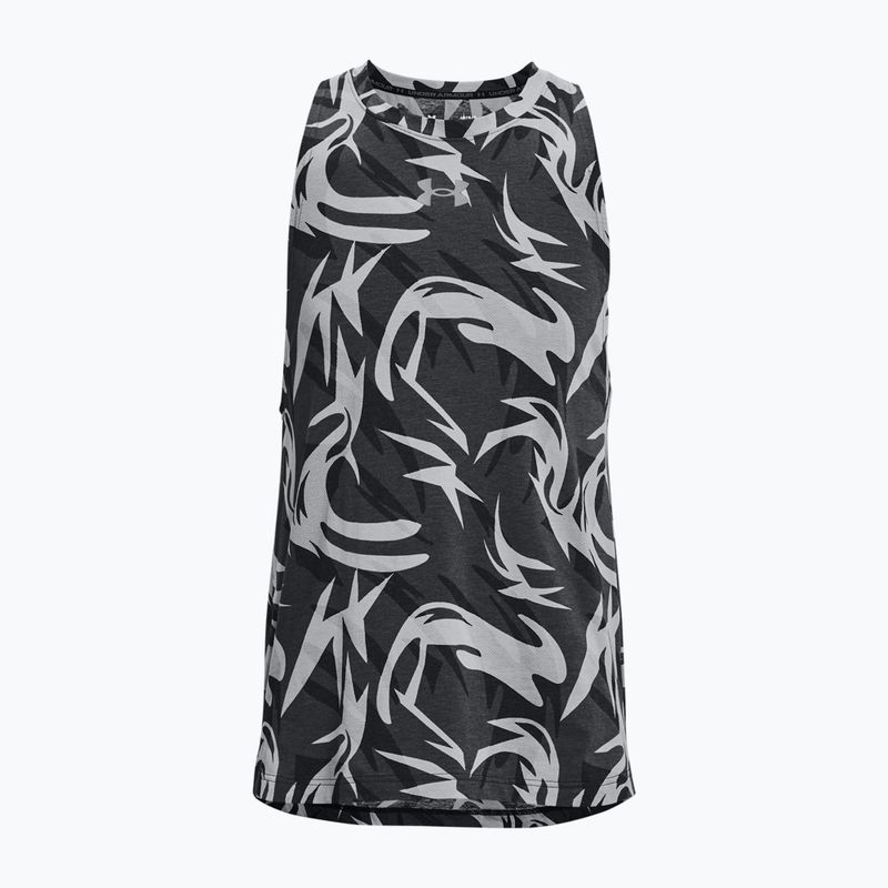 Under Armour Baseline Printed Tank 003 vyriški krepšinio marškinėliai black 1370239-003-MD