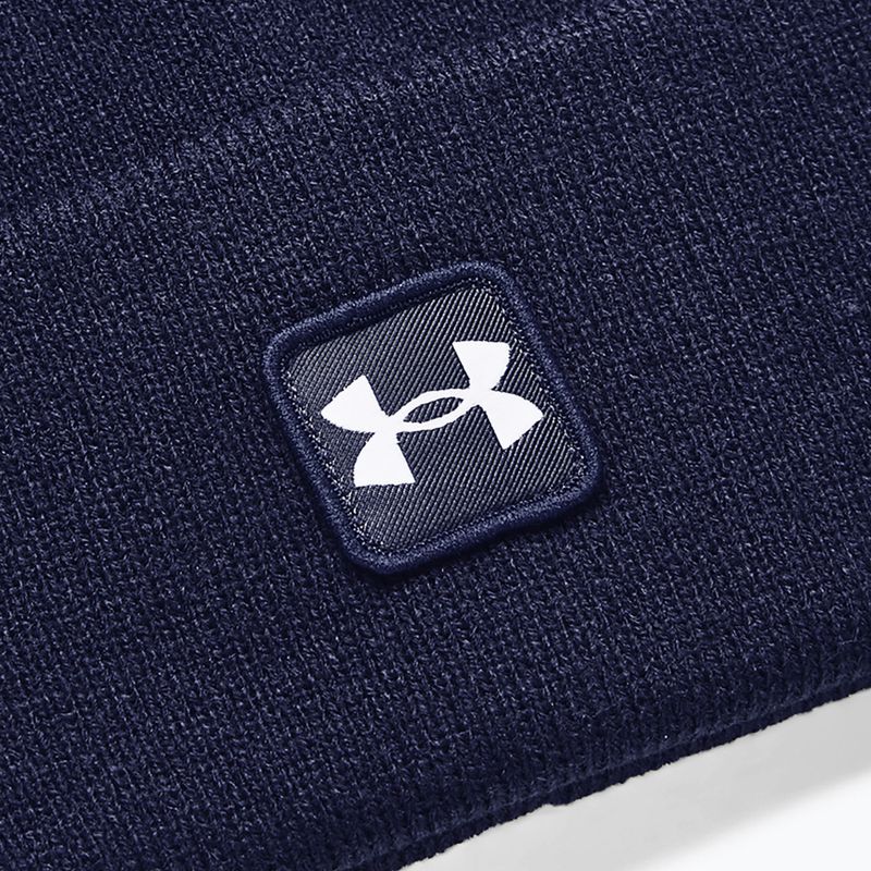 Žieminė kepurė Under Armour Halftime Cuff midnight navy/white 2