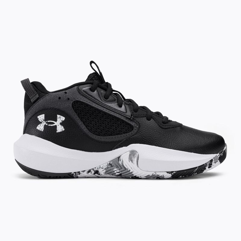 Under Armour GS Lockdown 6 vaikų krepšinio bateliai juodi 3025617 2