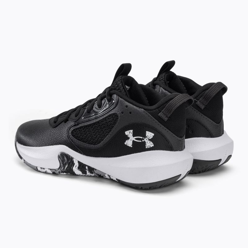 Under Armour GS Lockdown 6 vaikų krepšinio bateliai juodi 3025617 3