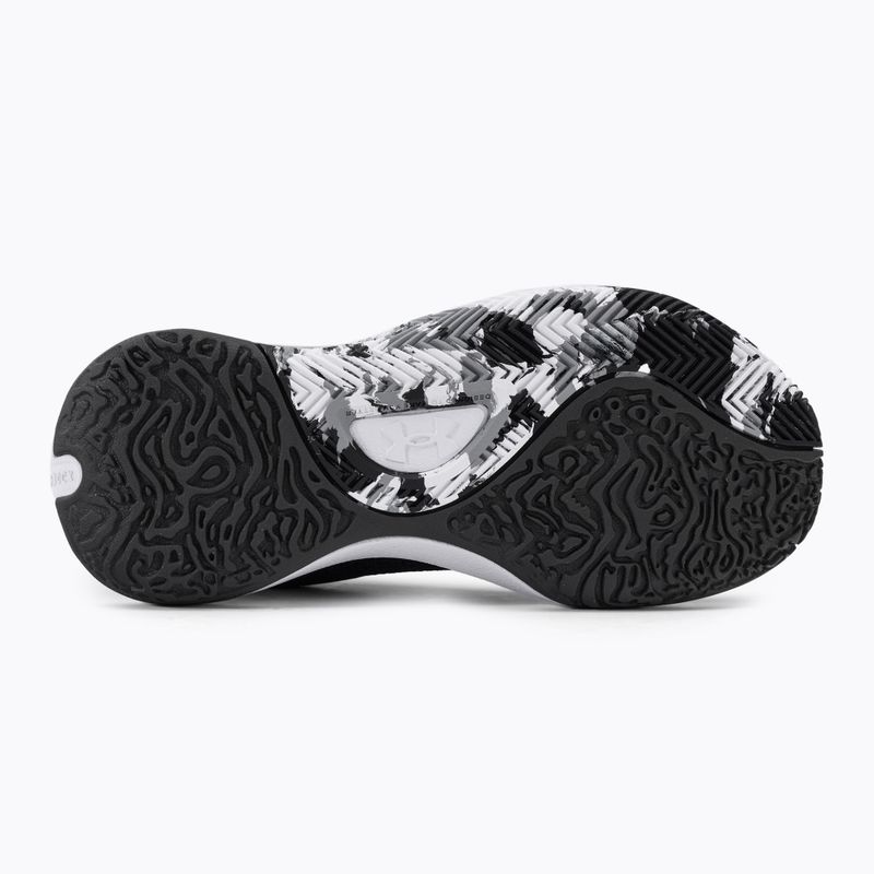 Under Armour GS Lockdown 6 vaikų krepšinio bateliai juodi 3025617 5