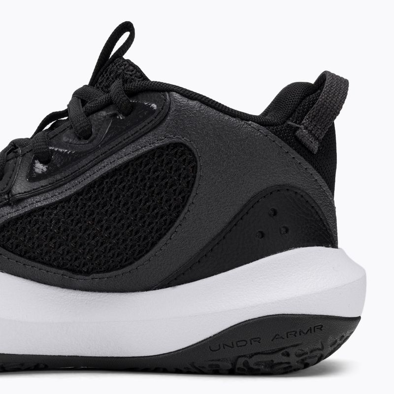 Under Armour GS Lockdown 6 vaikų krepšinio bateliai juodi 3025617 10
