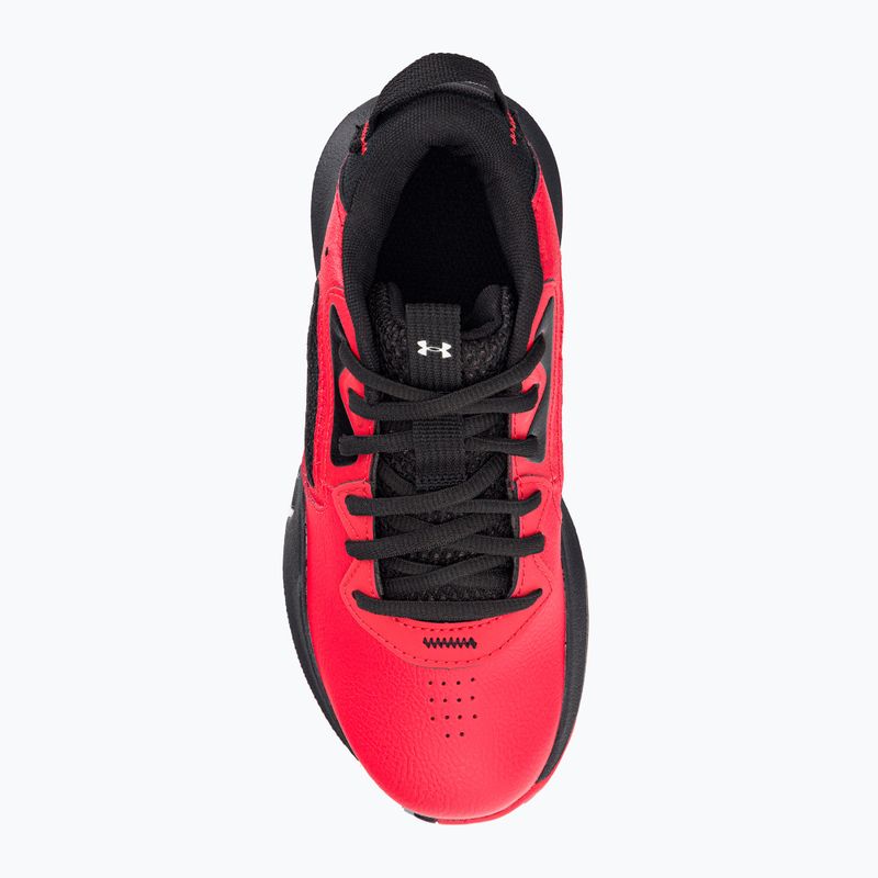 Under Armour GS Lockdown 6 vaikiški krepšinio bateliai raudoni 3025617 6
