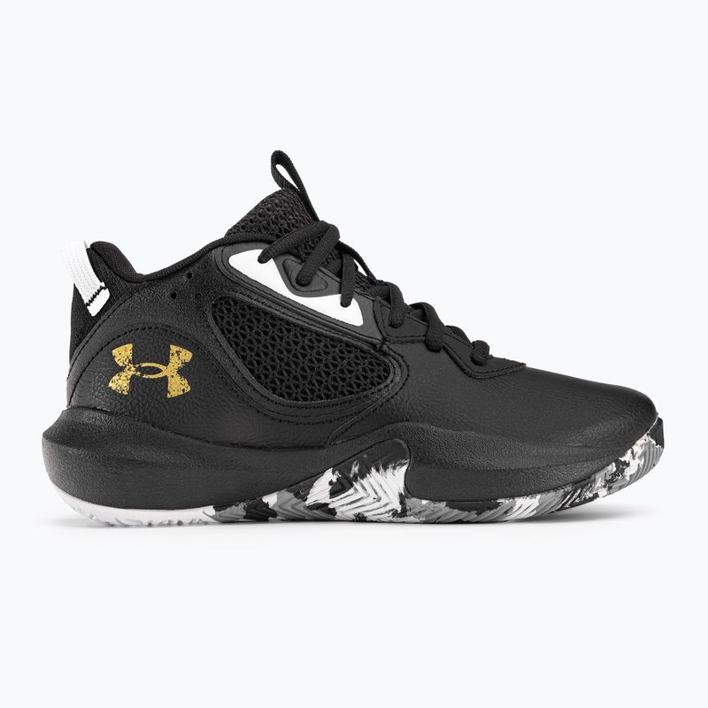 Under Armour GS Lockdown 6 vaikų krepšinio bateliai juodi 3025617 2