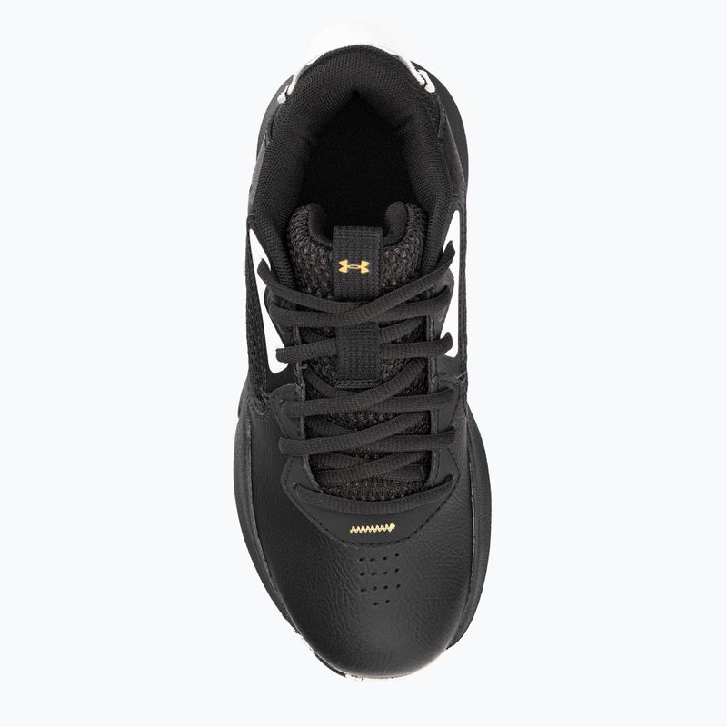 Under Armour GS Lockdown 6 vaikų krepšinio bateliai juodi 3025617 6