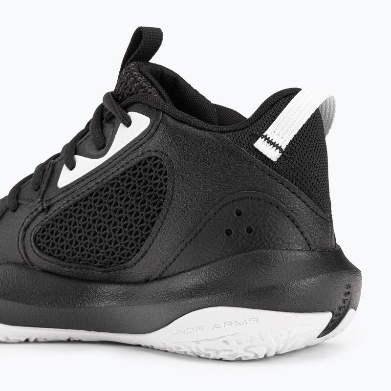 Under Armour GS Lockdown 6 vaikų krepšinio bateliai juodi 3025617 9