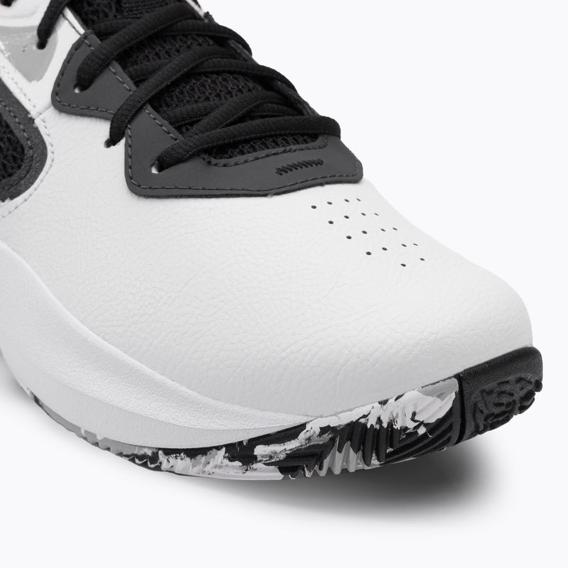 Under Armour Lockdown 6 vyriški krepšinio bateliai balta ir pilka 3025616-101 7