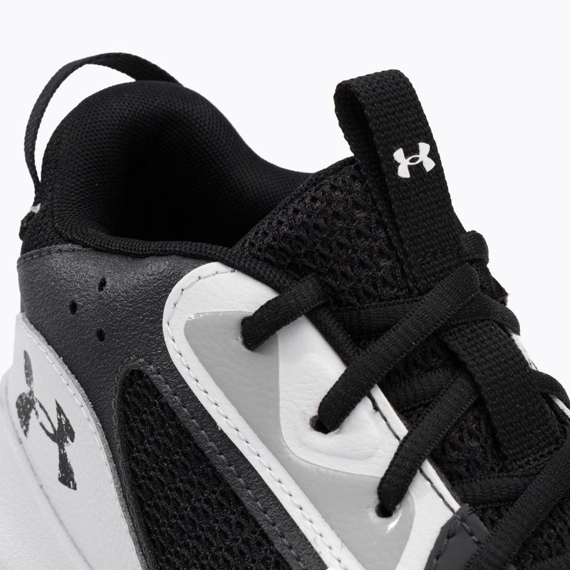 Under Armour Lockdown 6 vyriški krepšinio bateliai balta ir pilka 3025616-101 9